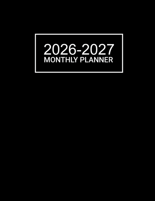 Monthly Calendar 2026-2027