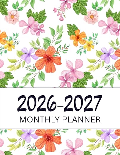 Monthly Planner 2026-2027